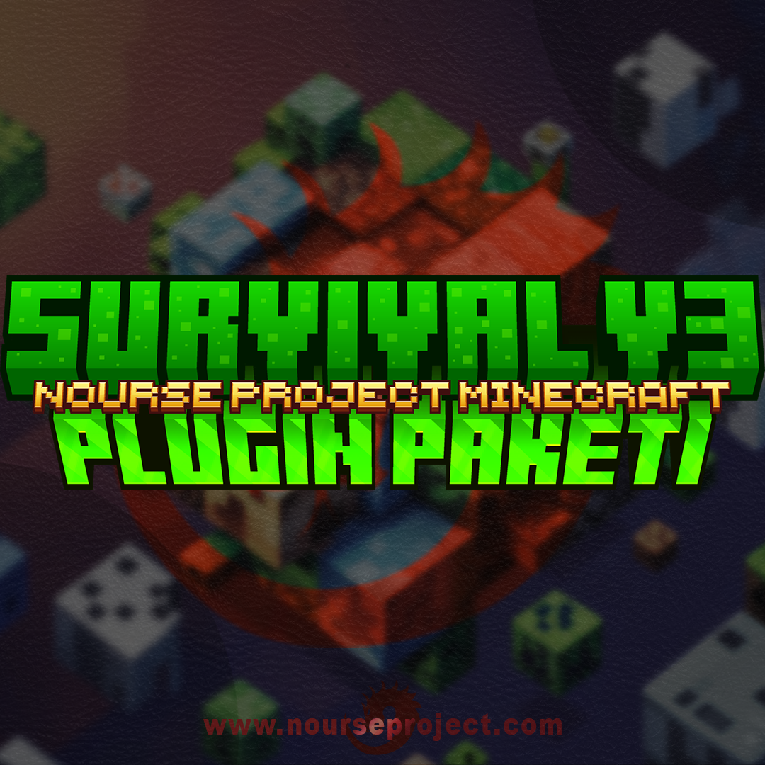 [YENİ!] Doku Paketli Survival V3 Eklenti Paketi (1.21.4x)