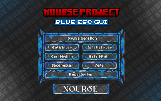Blue ESC Menu