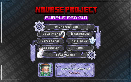 Purple ESC Menu