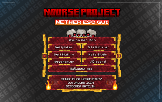 [YENİ!] Nether ESC Menu