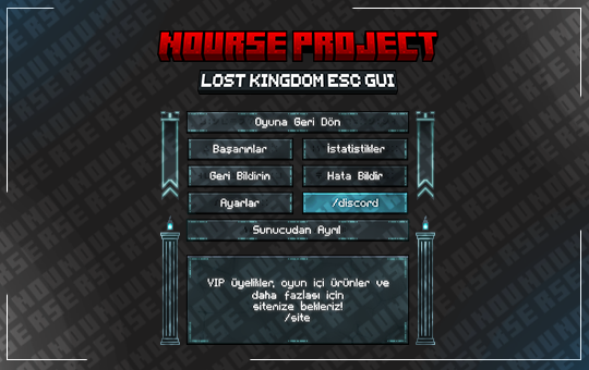 [YENİ!] Lost Kingdom ESC Menu