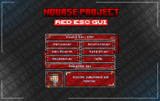 Red ESC Menu